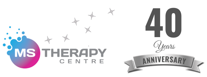 40 years MS Therapy Centre anniversary logo