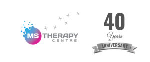 40 years MS Therapy Centre anniversary logo